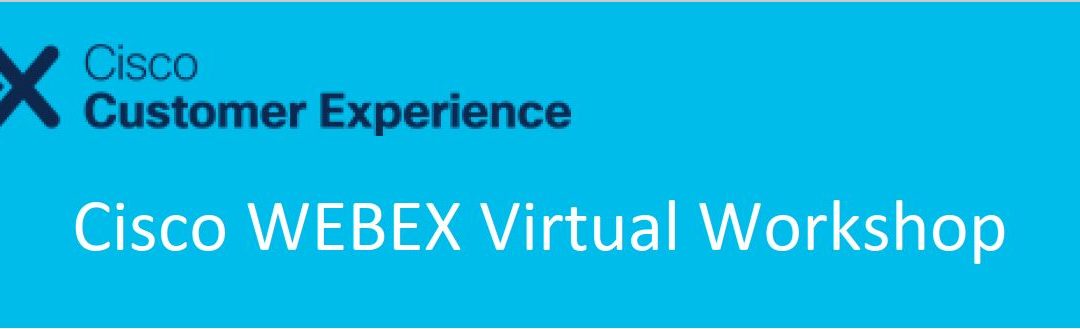 Cisco WEBEX Virtual Workshop – 20 stycznia 2021 (środa) godz. 10:00