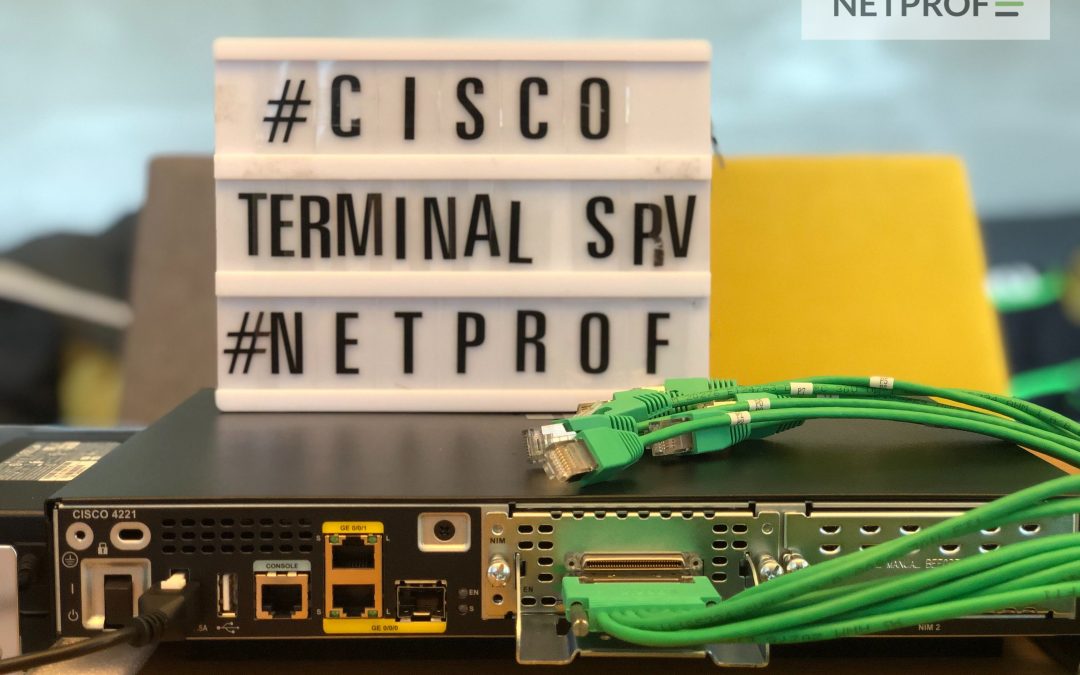 Cisco Terminal Serwer – zdalny dostęp dla sprzętu sieciowego