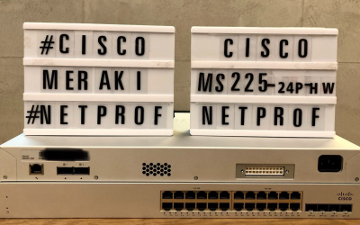 Cisco Meraki Switch MS225-24-HW – stakowalny przełącznik dostępowy